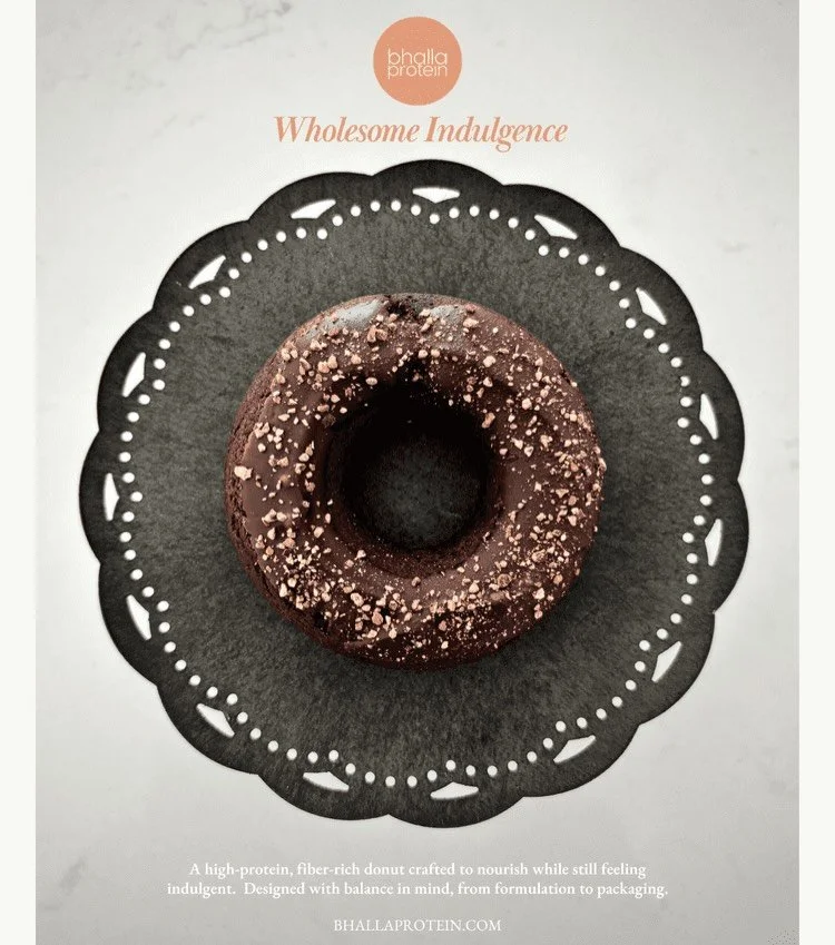 Who knew donuts could be healthy? Check out these Bhalla Protein Donuts. One of my fave snacks and great for breakie-on-the-go.
10g Protein, 5g Fibre, under 180 calories, gluten-free, no preservatives, simple ingredients 
Check out my friend Prabha&r