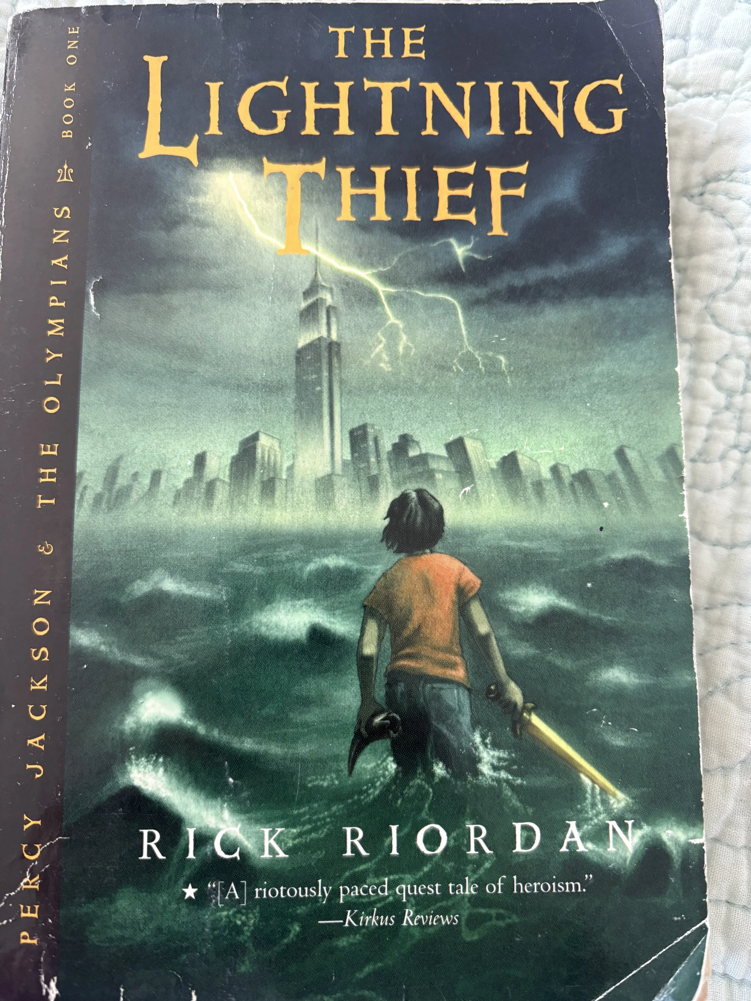 Percy Jackson: Lightning Thief — Ares needs to be arrested