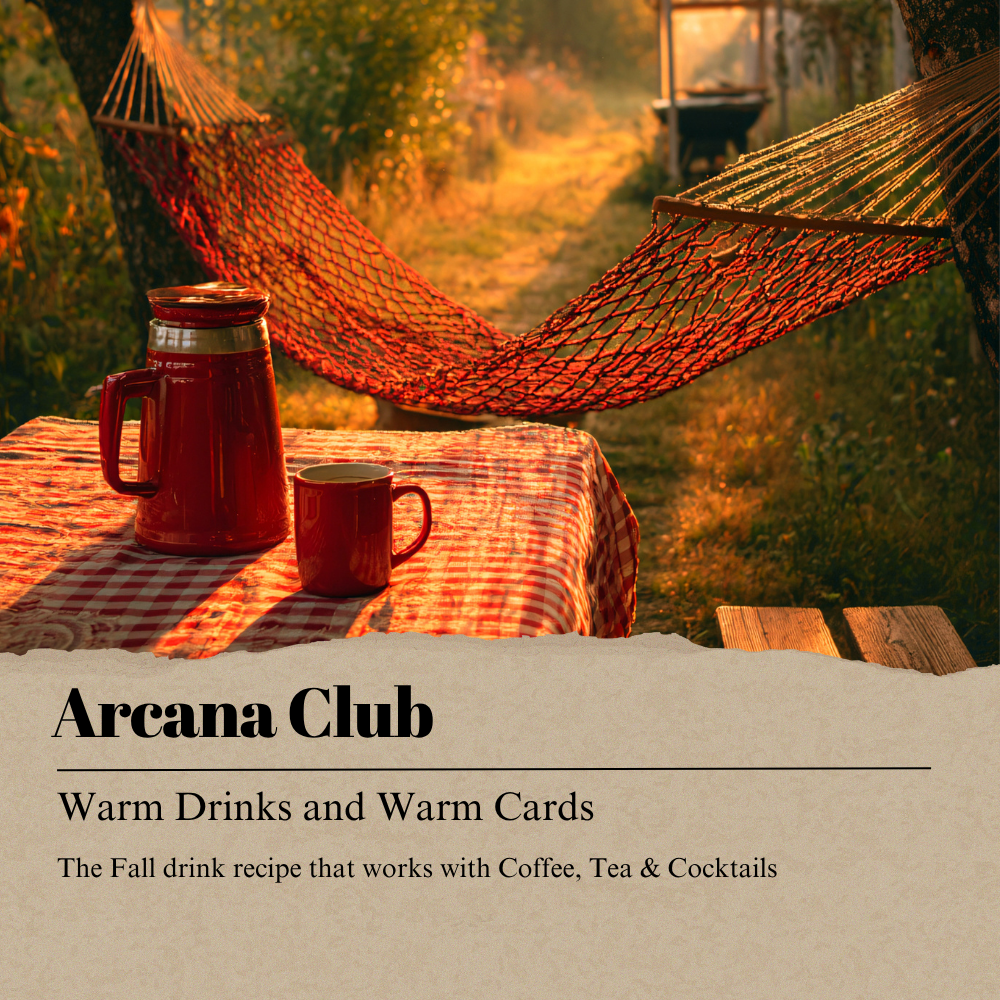 Autumn Magic: Warm Drinks and Warm Cards