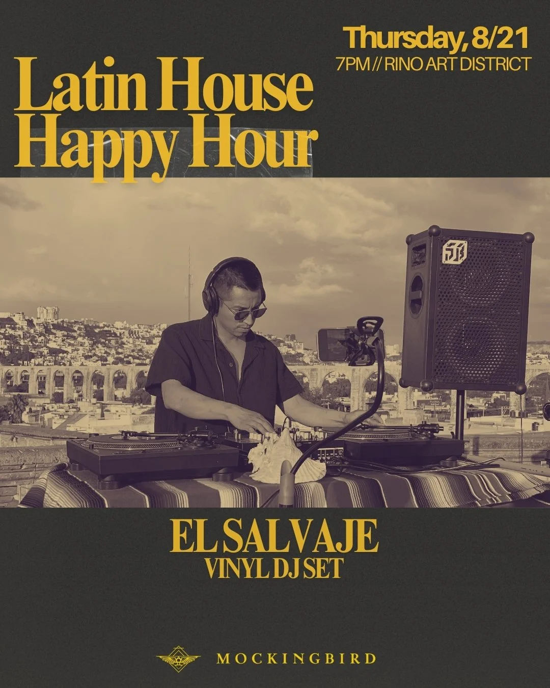 Latin House Happy Hour w/ El Salvaje
