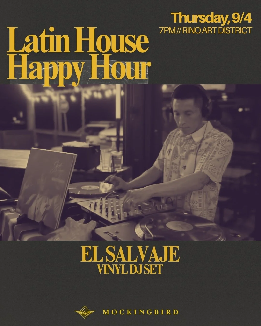 Latin House Happy Hour w/ El Salvaje