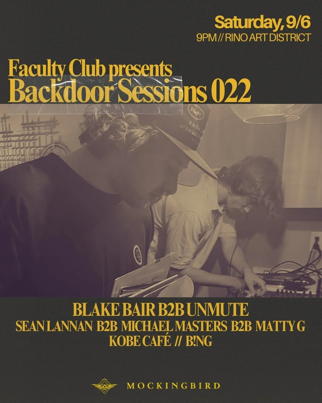 Faculty Club presents Backdoor Sessions 022