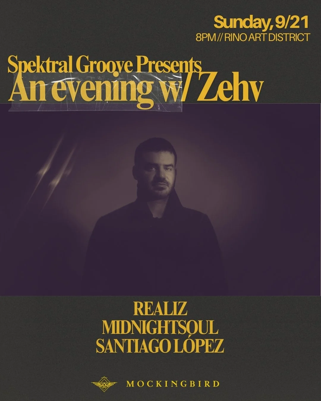 Spektral Groove Presents: An evening with Zehv