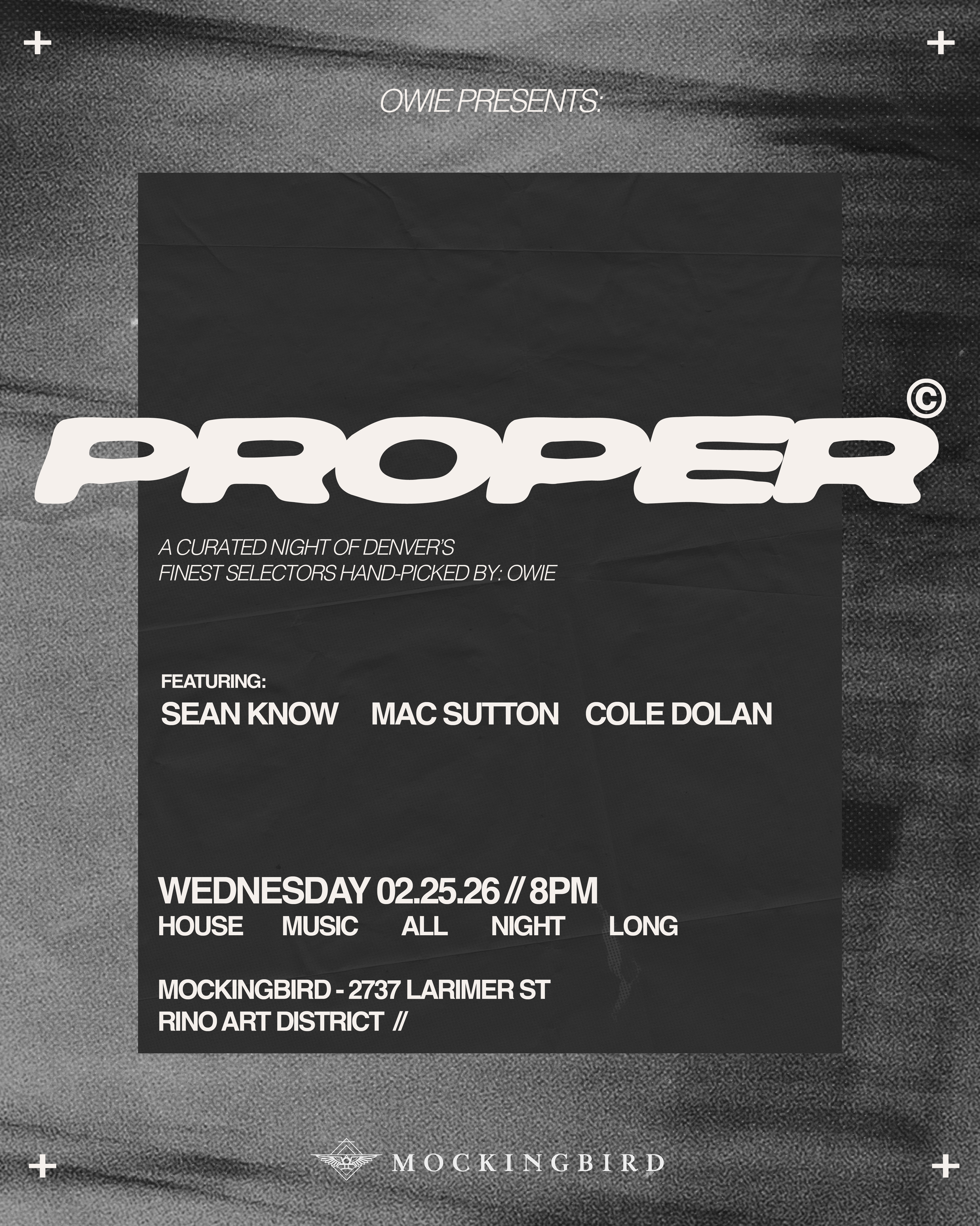 Owie Presents: Proper 