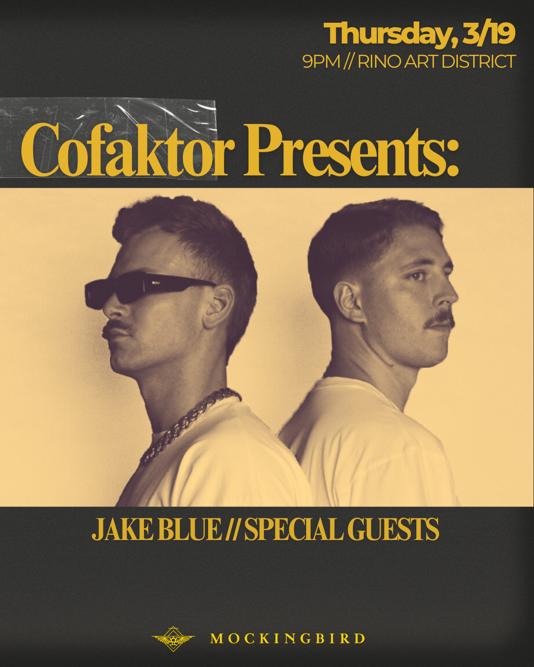 Cofaktor Pres: Jake Blue + Special Guests