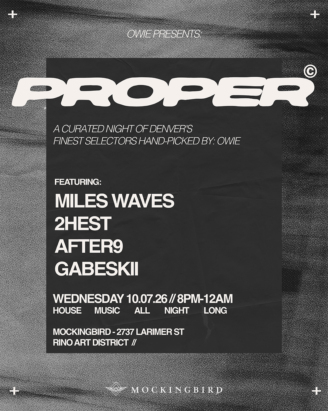 Owie Pres: Proper