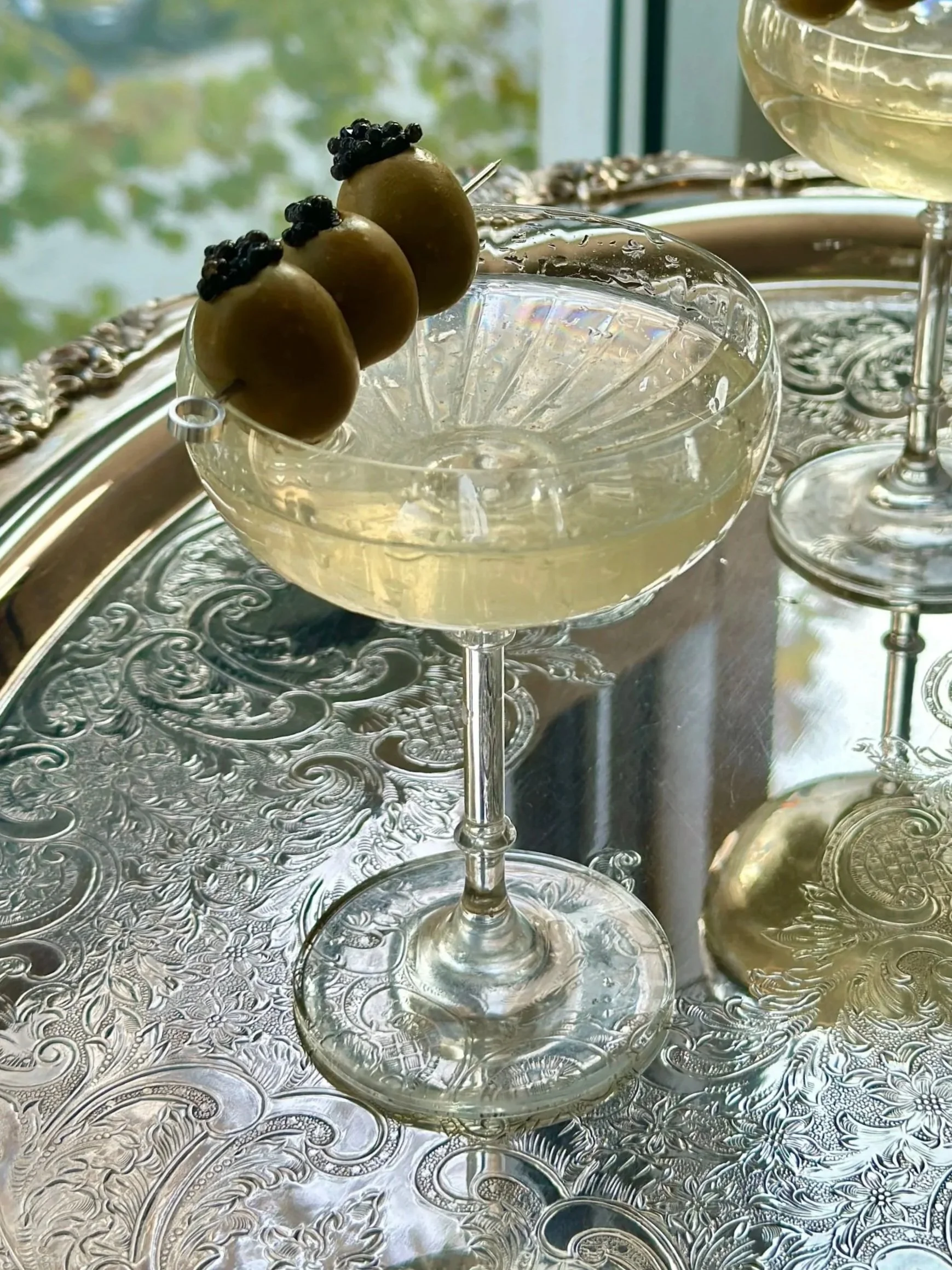 Japanese Bermutto Dirty Martini