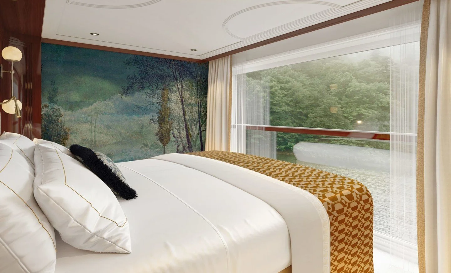 Next year, the brand-new S.S. Marlene will be bringing Art-Deco flair to the rivers of Central Europe. This ship draws inspiration from actress Marlene Dietrich, who was born in Germany in 1901 and went on to become a Hollywood movie star. The ship&r
