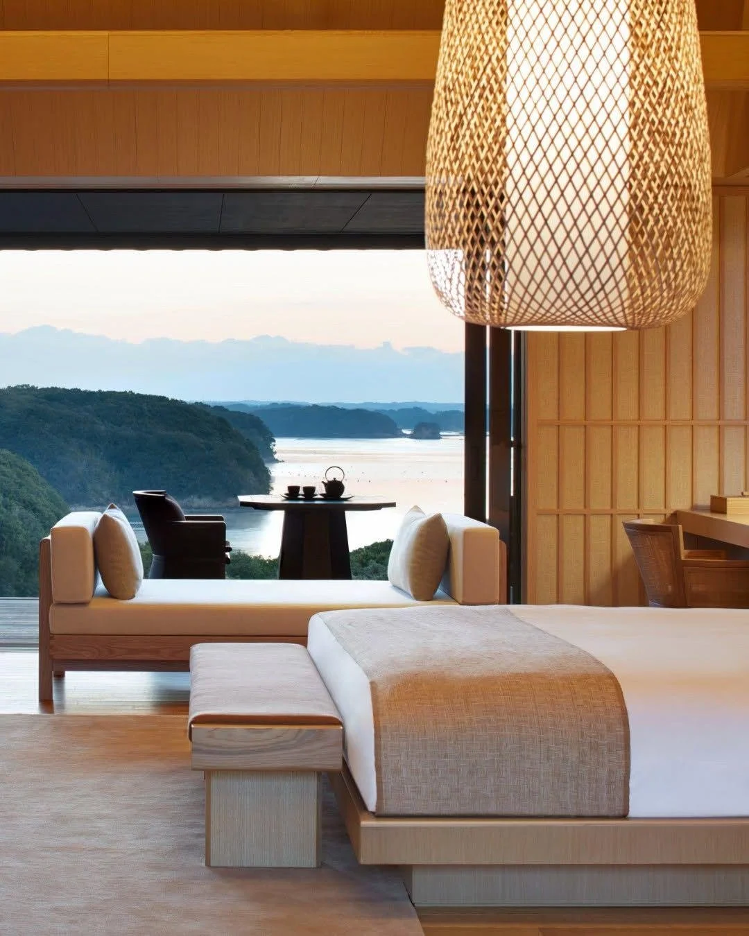 A question we hear from clients who have already done Tokyo and Kyoto: what does round two of Japan look like?

One of our favorite answers is Amanemu, Aman's hot spring resort on the Ise-Shima peninsula, a coastline of green coves and fishing villag