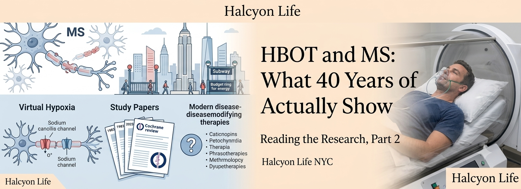 Hyperbaric Oxygen and Multiple Sclerosis: What 40 Years of Trials Actually Show