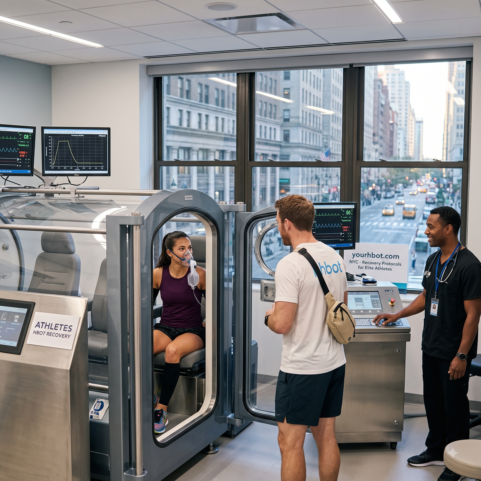 Athletes Use HBOT