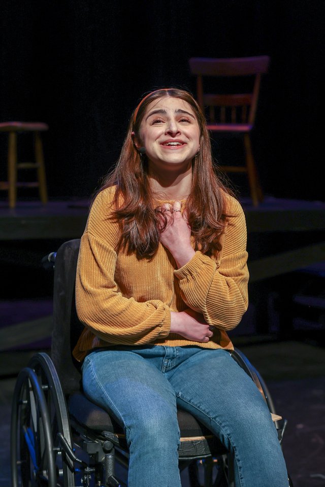 Ella Kahan as Nichole Burnell in "The Sweet Hereafter" by Daniel Maté, directed by Kent Nicholson in the Polyphone Festival of New Musicals.