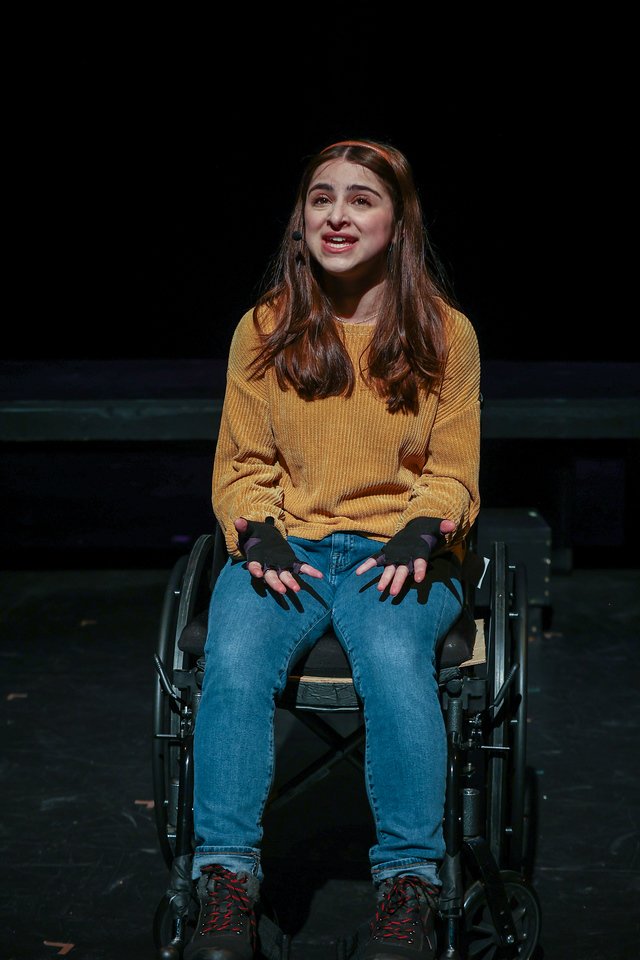 Ella Kahan as Nichole Burnell in "The Sweet Hereafter" by Daniel Maté, directed by Kent Nicholson in the Polyphone Festival of New Musicals.