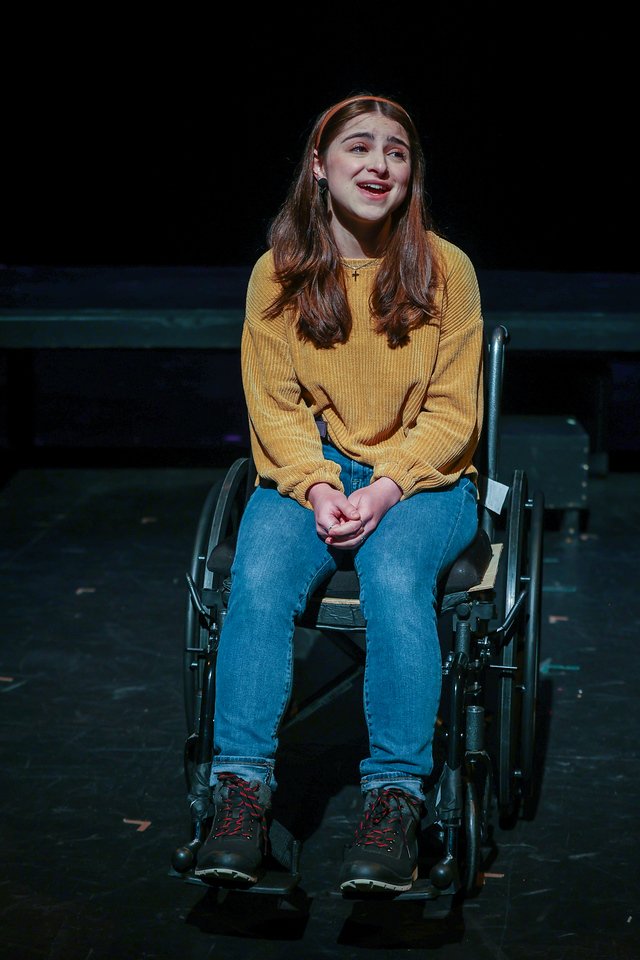 Ella Kahan as Nichole Burnell in "The Sweet Hereafter" by Daniel Maté, directed by Kent Nicholson in the Polyphone Festival of New Musicals.