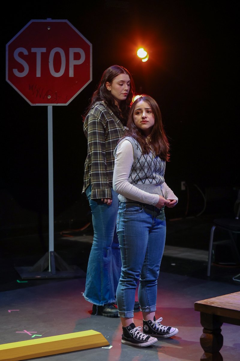Ella Kahan as Alanis in "Family Undone" by E Quinn, directed by Sara Mascelli in the Equinox New Play Festival at the University of the Arts.