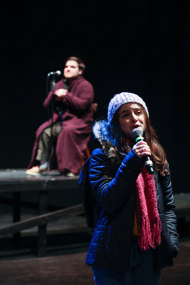 Ella Kahan as Nichole Burnell in "The Sweet Hereafter" by Daniel Maté, directed by Kent Nicholson in the Polyphone Festival of New Musicals.
