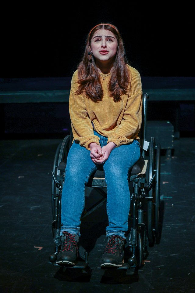 Ella Kahan as Nichole Burnell in "The Sweet Hereafter" by Daniel Maté, directed by Kent Nicholson in the Polyphone Festival of New Musicals.