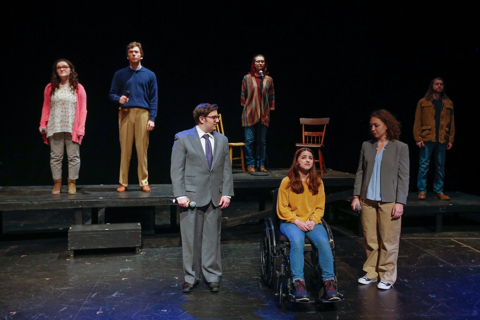 Ella Kahan as Nichole Burnell in "The Sweet Hereafter" by Daniel Maté, directed by Kent Nicholson in the Polyphone Festival of New Musicals.