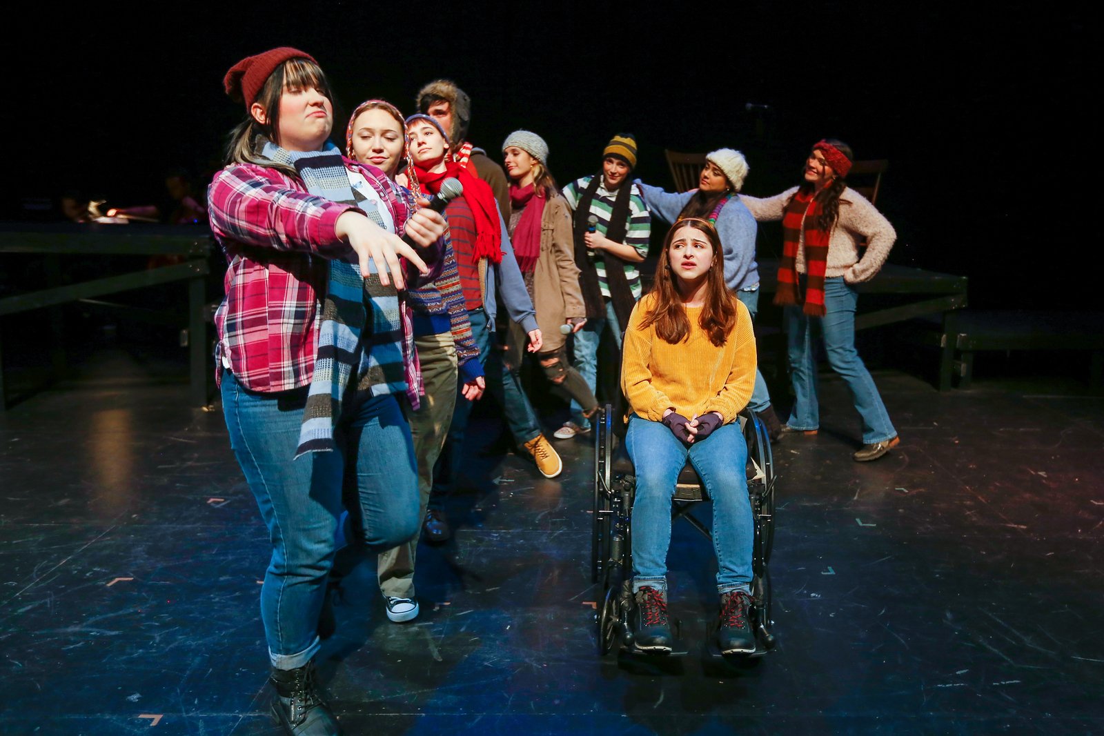 Ella Kahan as Nichole Burnell in "The Sweet Hereafter" by Daniel Maté, directed by Kent Nicholson in the Polyphone Festival of New Musicals.