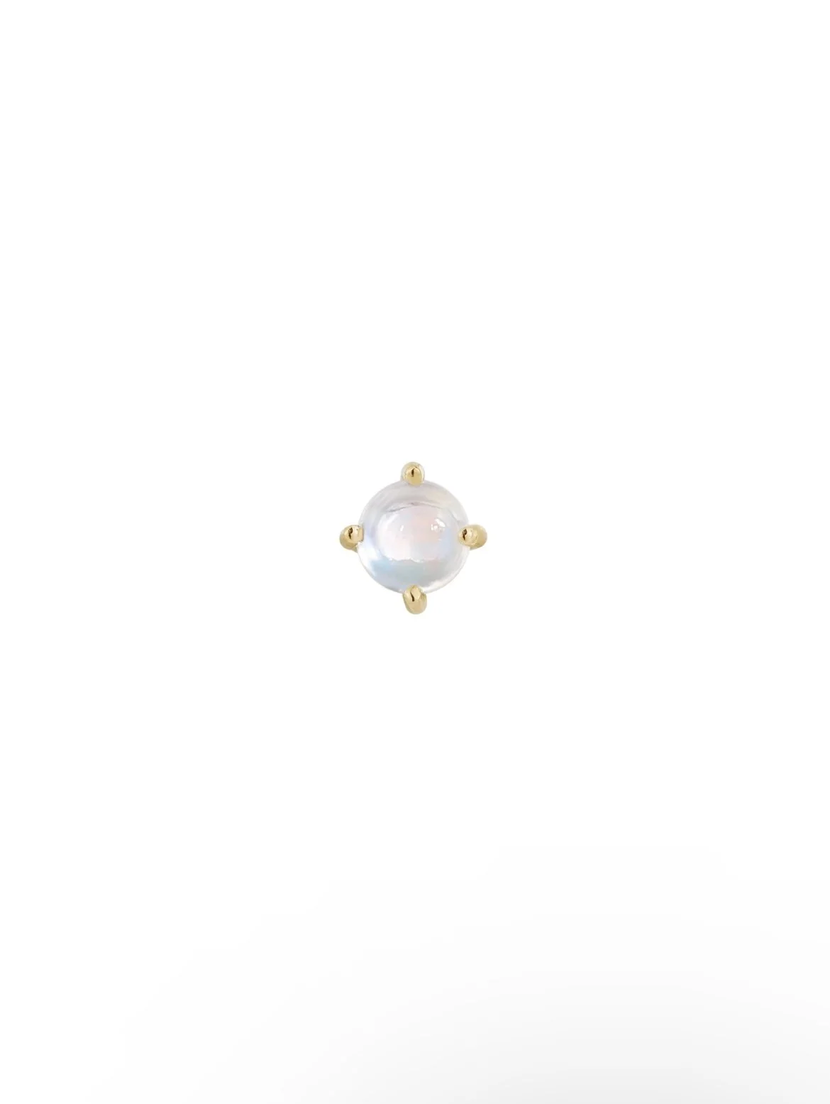 Rainbow Moonstone Prong