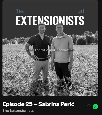Dr. Sabrina Perić Featured on The Extensionists Podcast