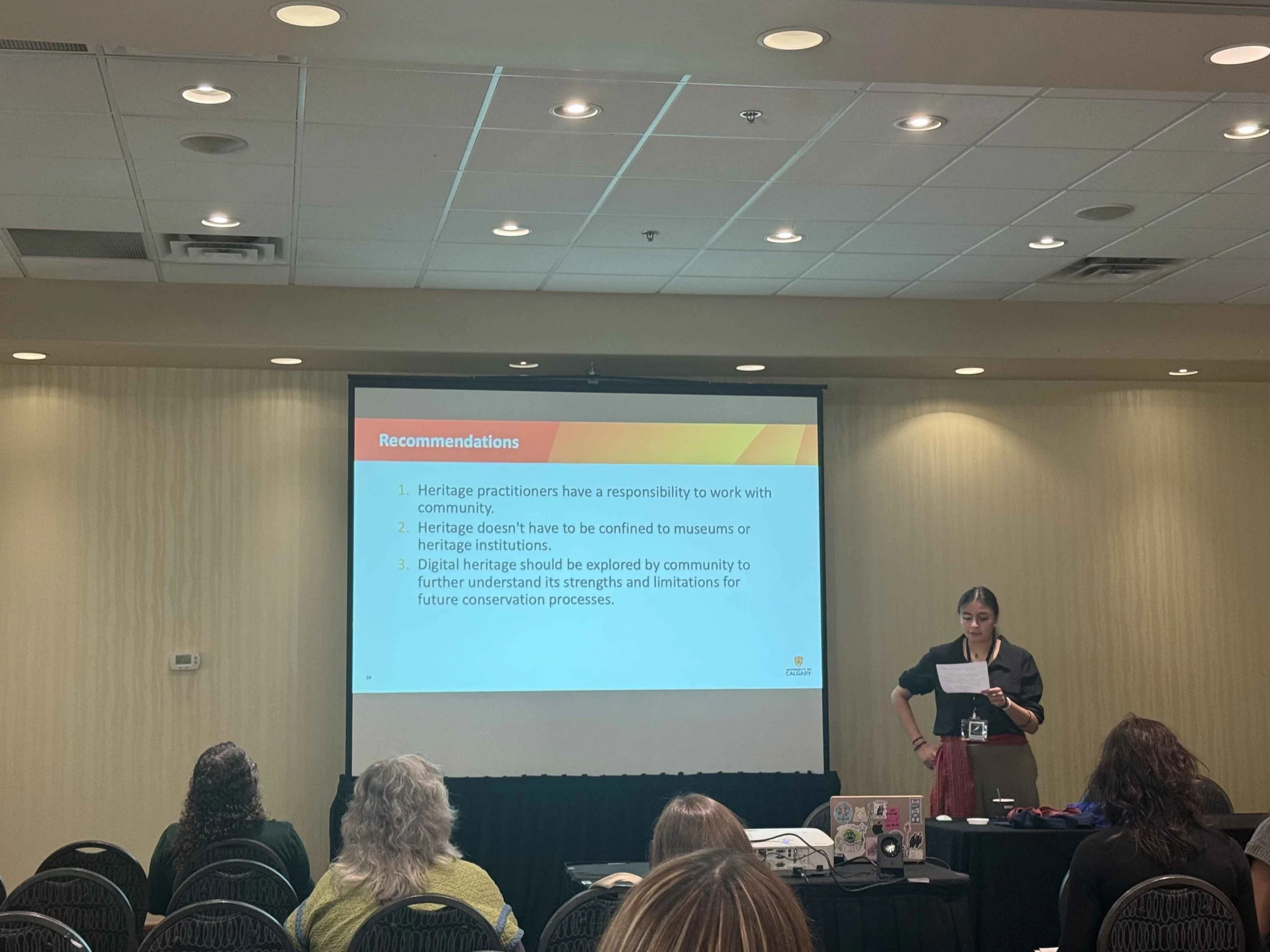 Kaleena Denby Presents at Métis Conference 2026