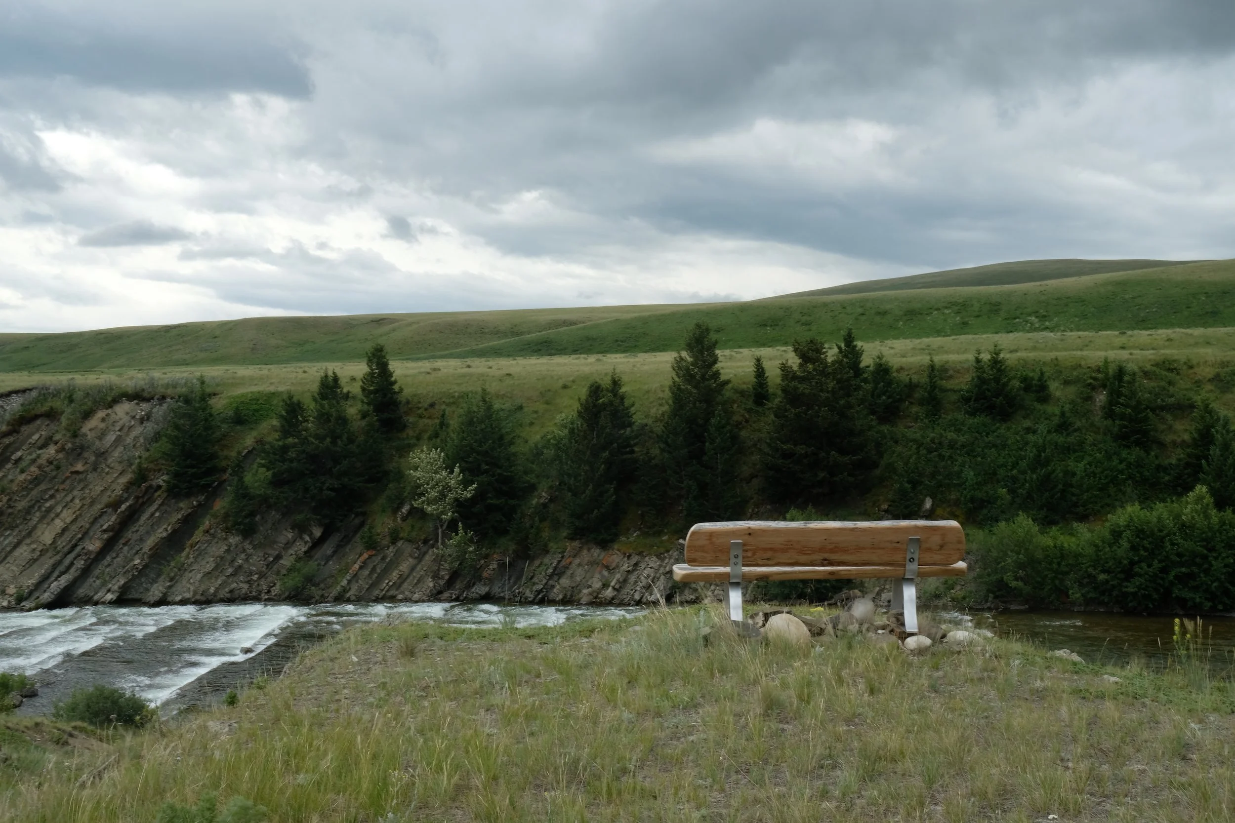 At the Waldron Ranch. Photographed by Ashley and David.