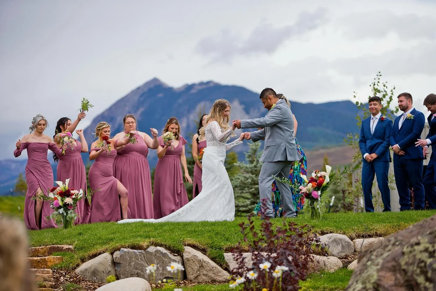 So much love for these two! 

It was a pleasure witnessing your beautiful love and the strong, supportive community you have 💛 You danced through the rain and threw one hell of a party. Love you both, congratulations on one month of marriage! 

Cate