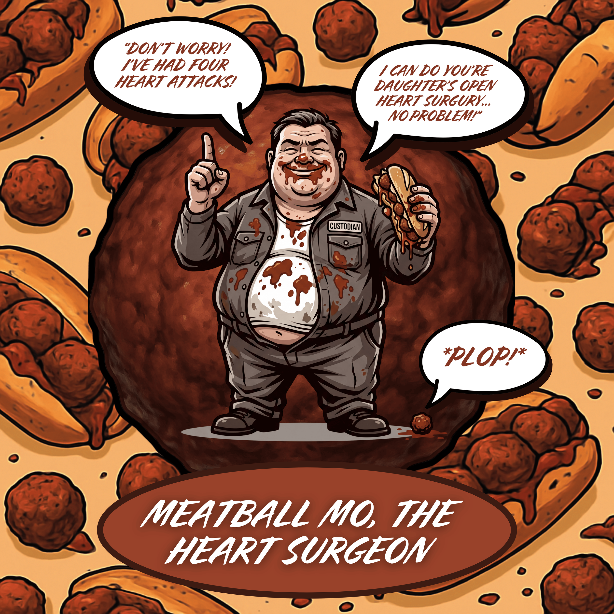Meatball Mo the Heart Surgeon Framed.png