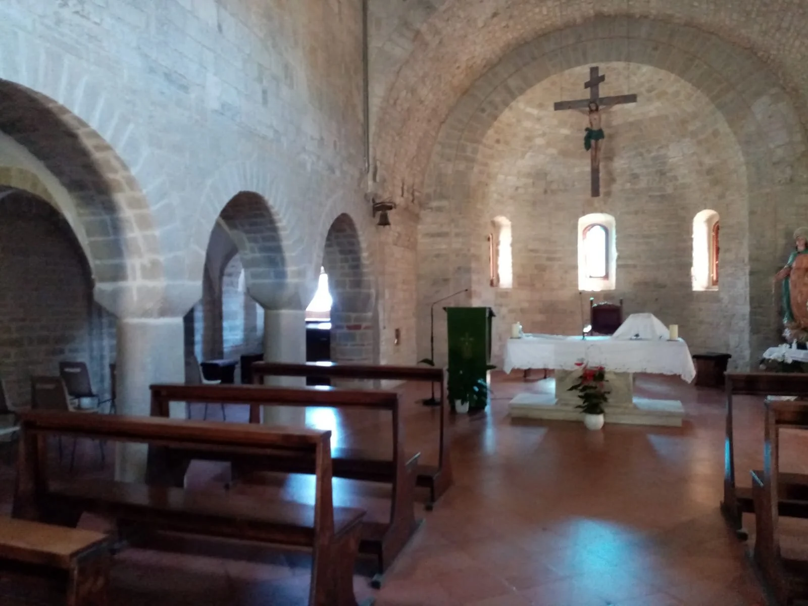 The 11th century San Ruffino Abbey