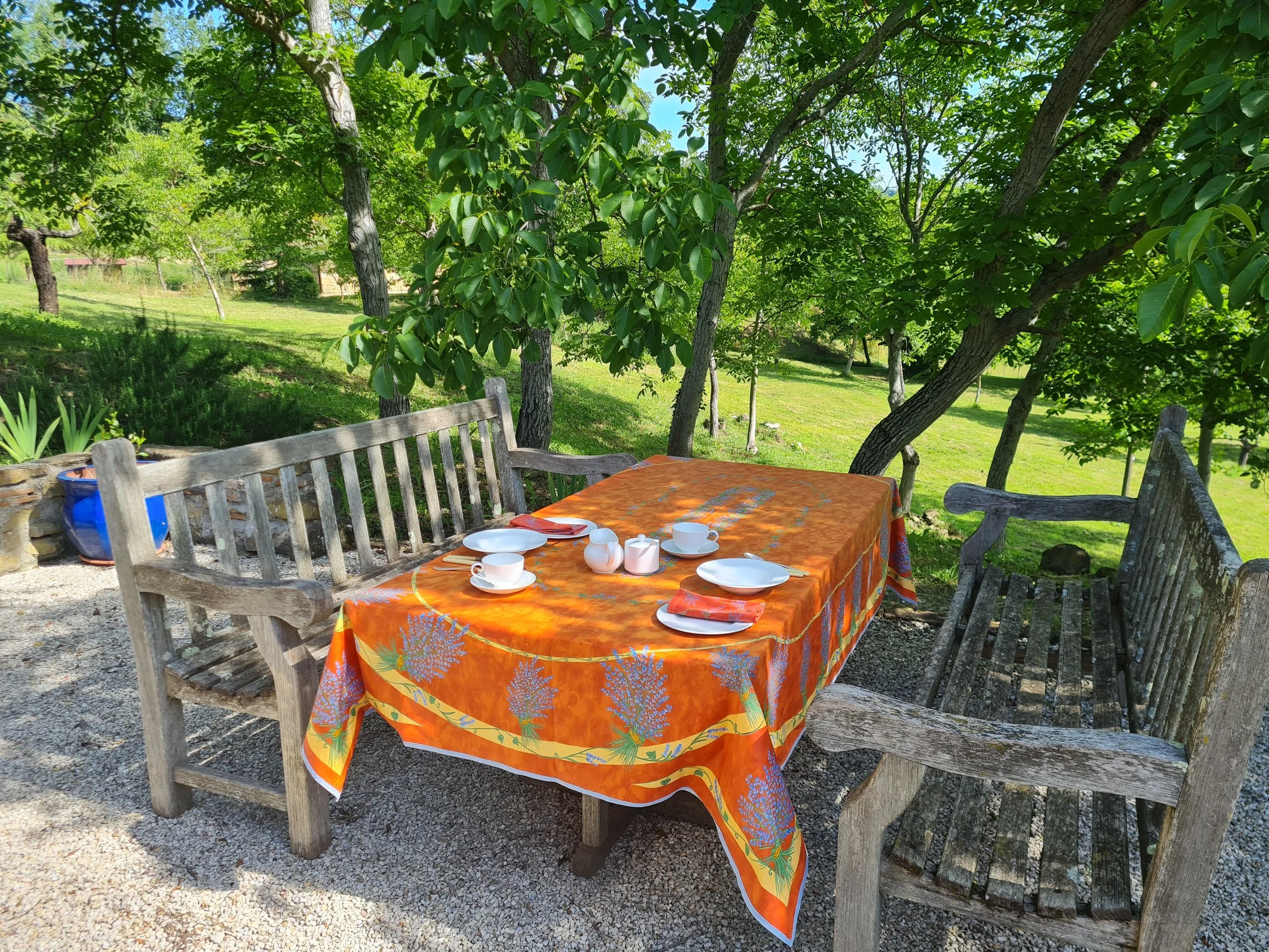 Breakfast on the terrace