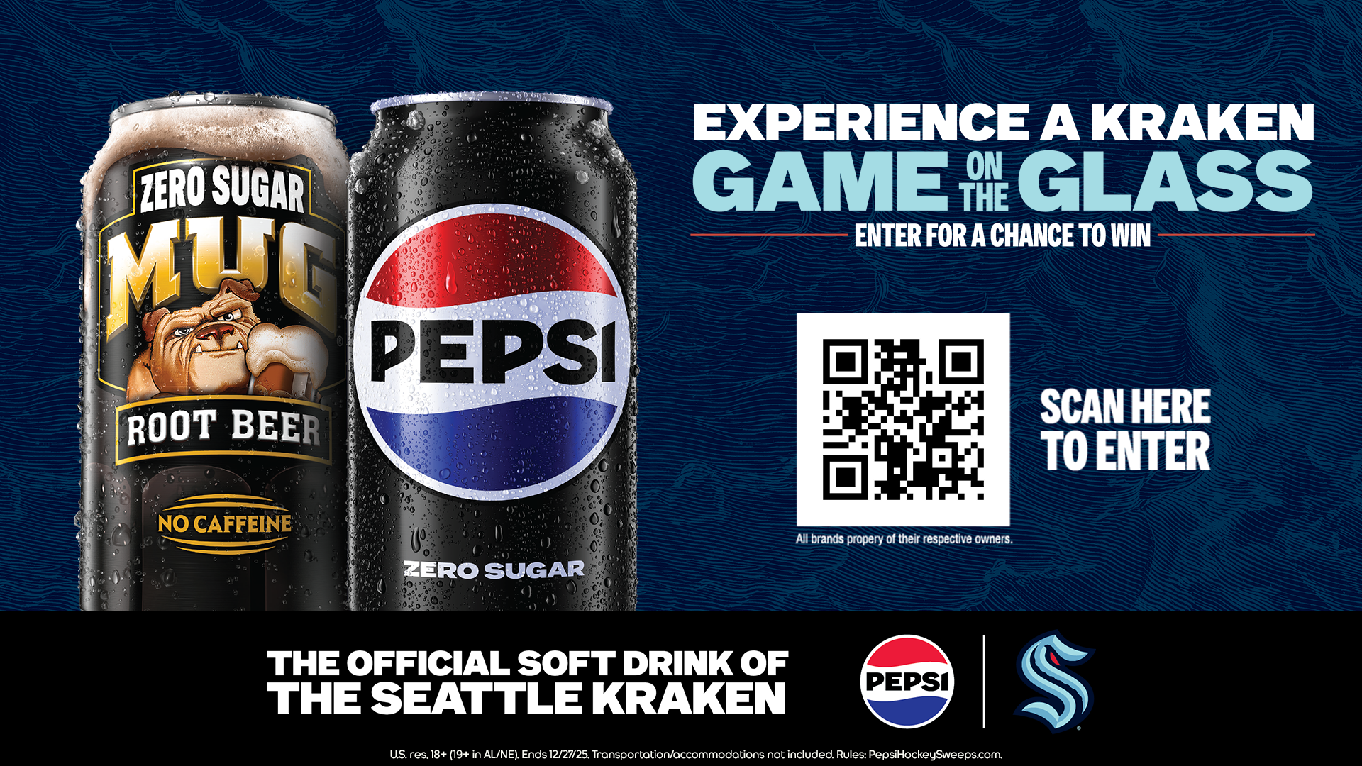 Videoboard feature for Seattle Kraken home games within Climate Pledge Arena