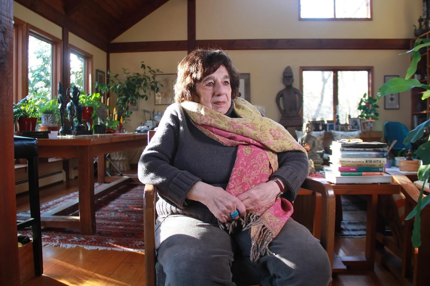 As we get closer to finishing Salam Shalom, here are a few glimpses from our very first interview with Hazel at her home. Her house is filled with belongings passed down from her parents and grandparents&mdash;beautiful objects from Germany, India, a