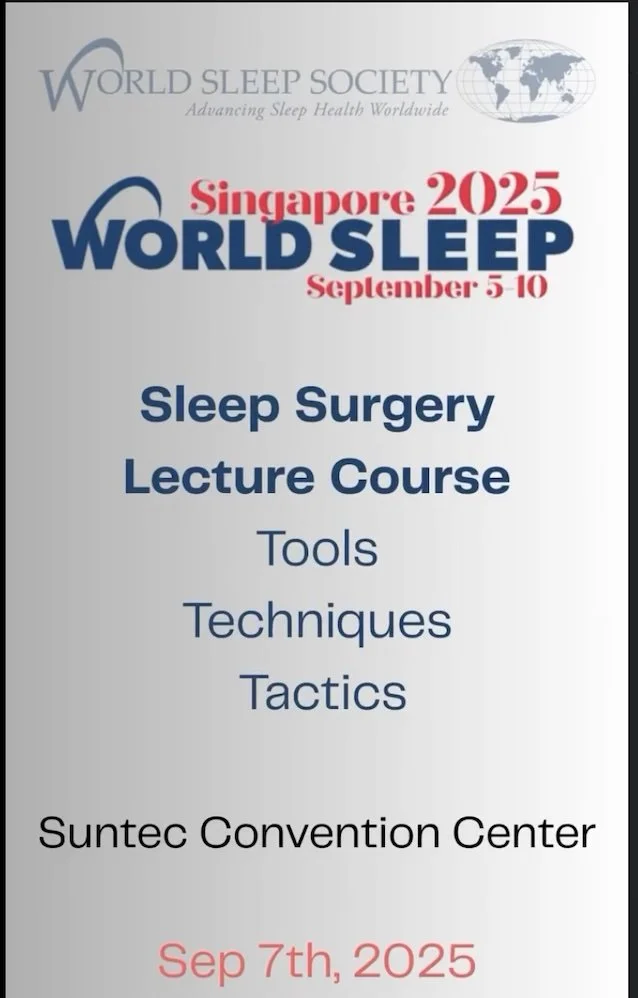 World Sleep Surgery Lecture Course
