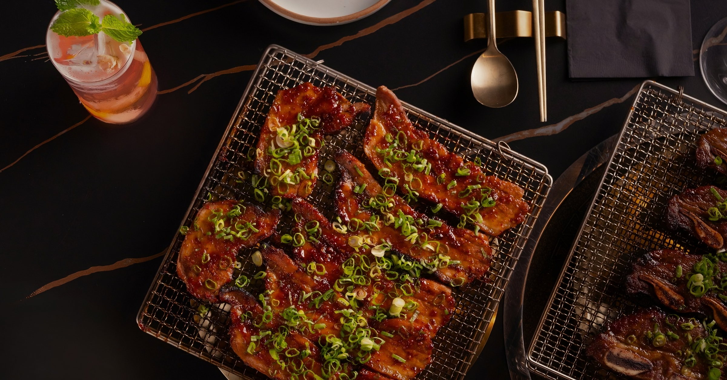korean bbq meat cuts small plates