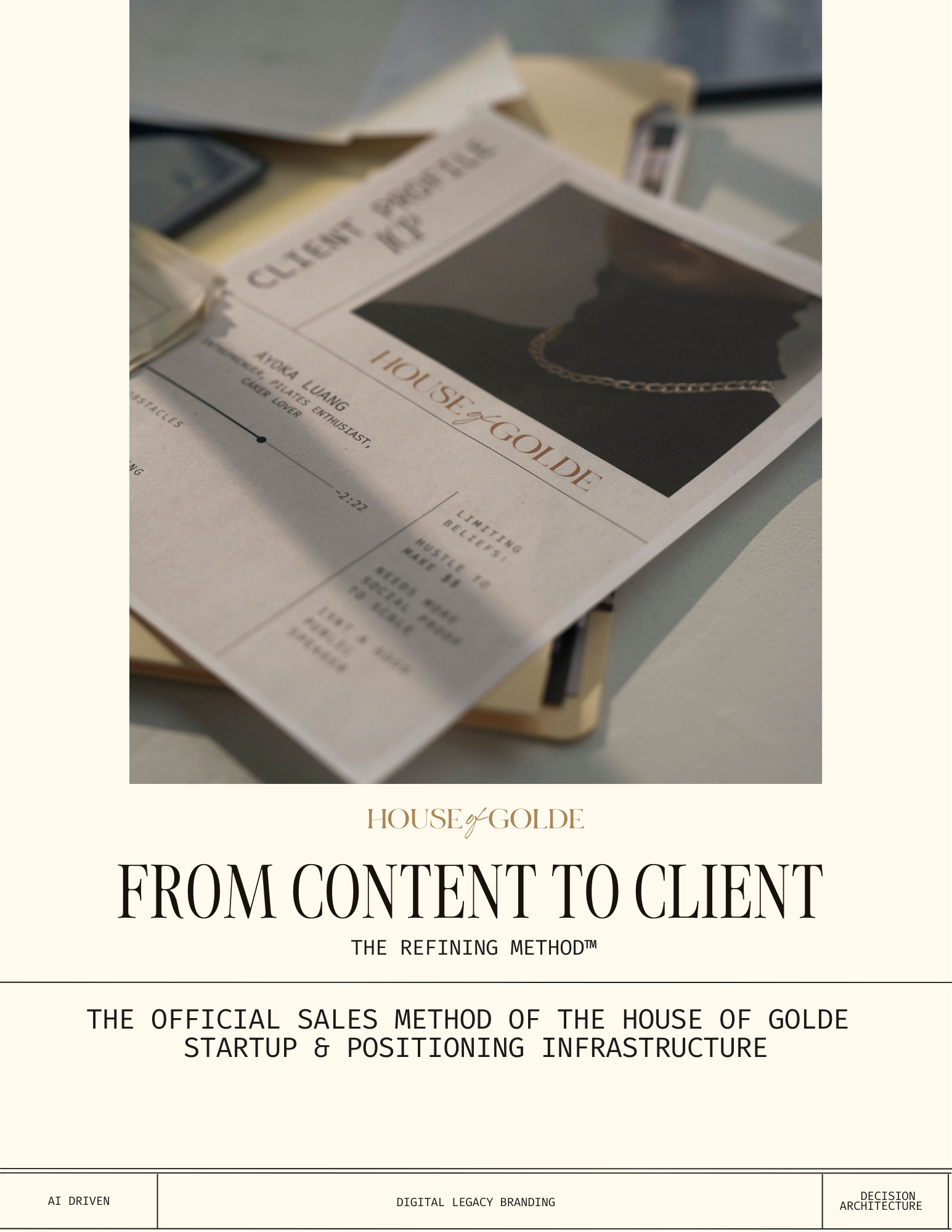 Refining Method™ From Content to Client