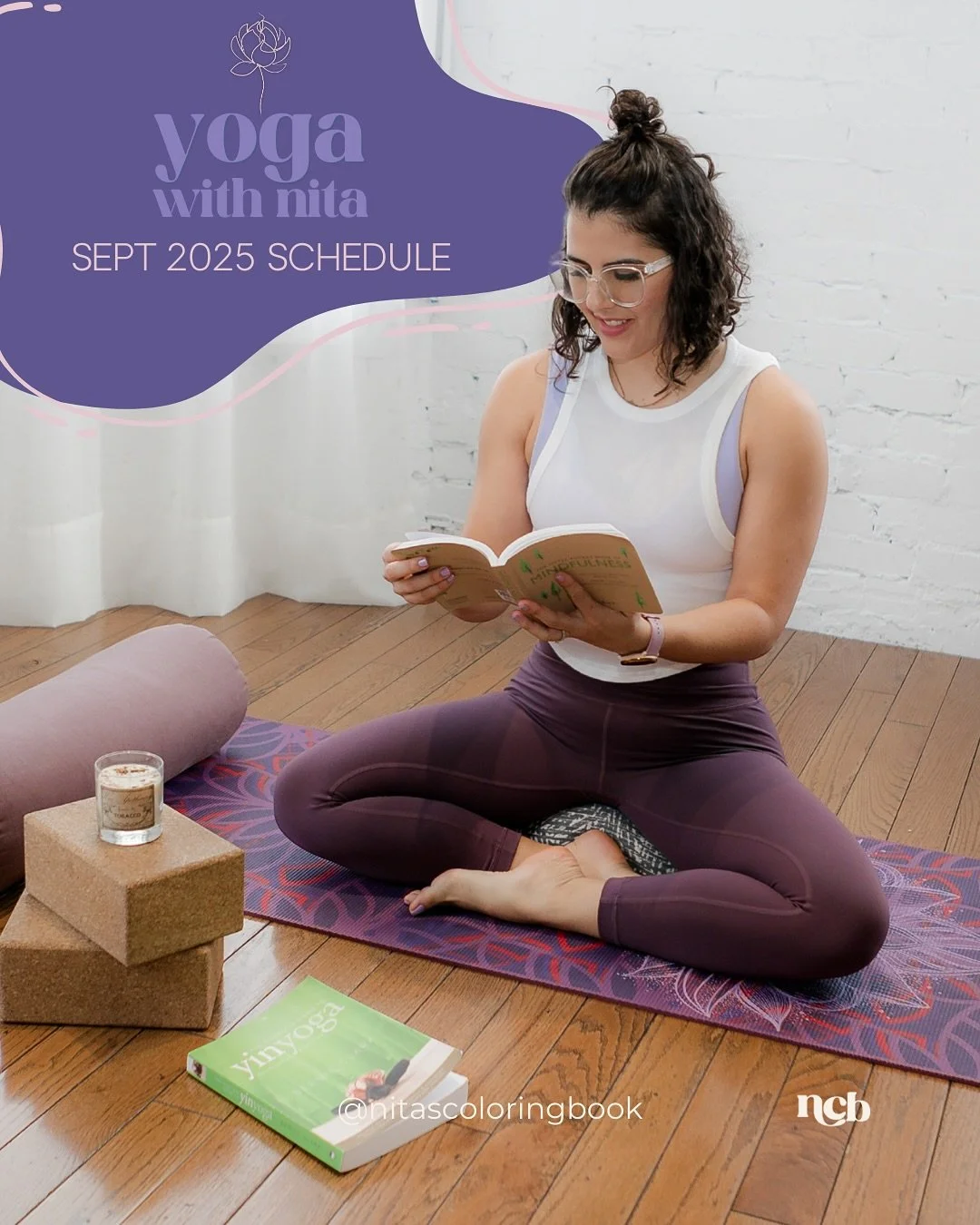 🍂September is here! A transition month when summer ends, schools restart, and things can feel a little chaotic.

Yoga with Nita holds space for it all&mdash;to navigate and ground through the messiness of the season and to pause + restore when you n