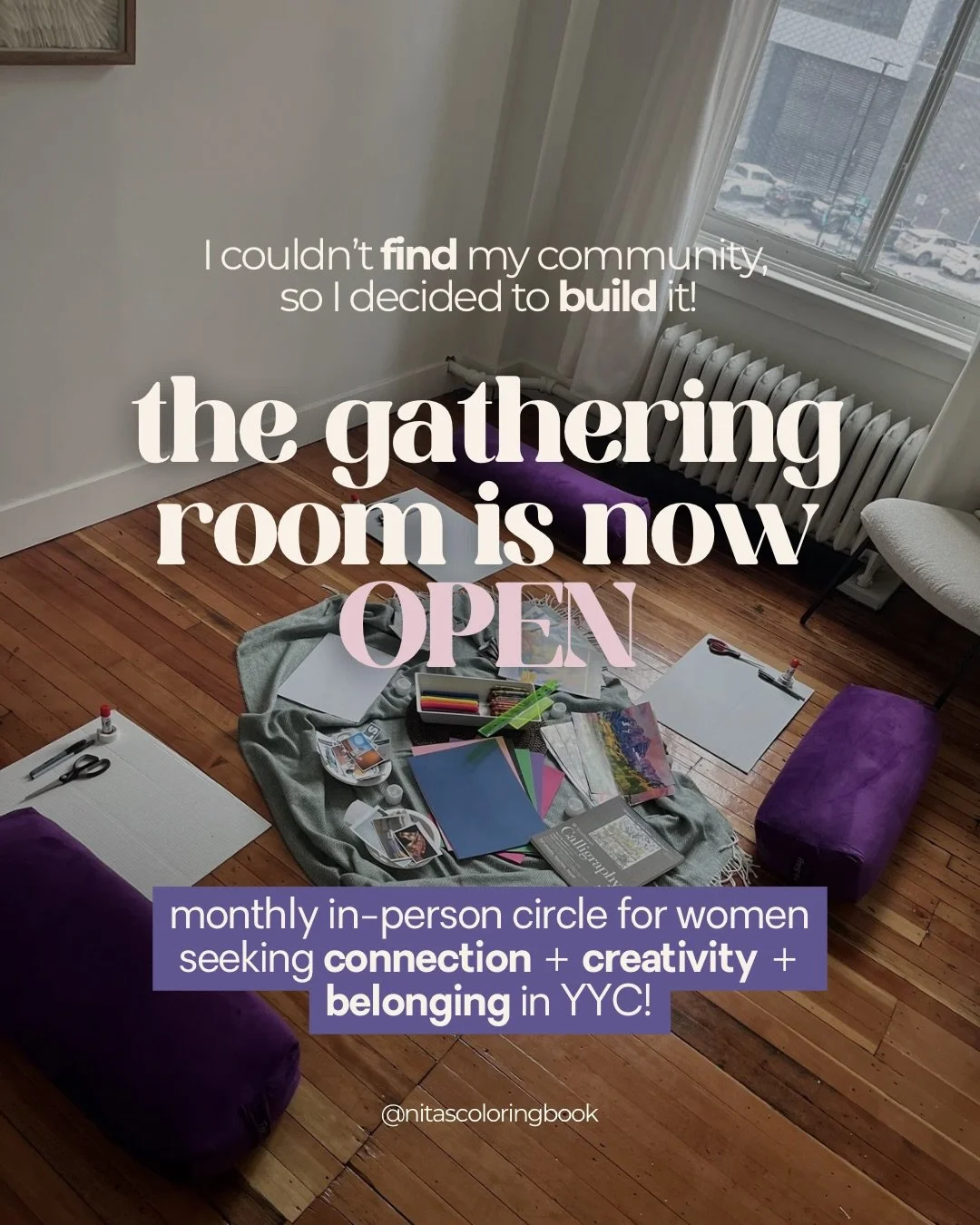 Have you ever left a gathering or event feeling more drained than connected?

I&rsquo;ve been looking for my people for a while now.

Networking events.
Infinite coffee chats.
Still craving a deeper sense of belonging and connection.

Then, something