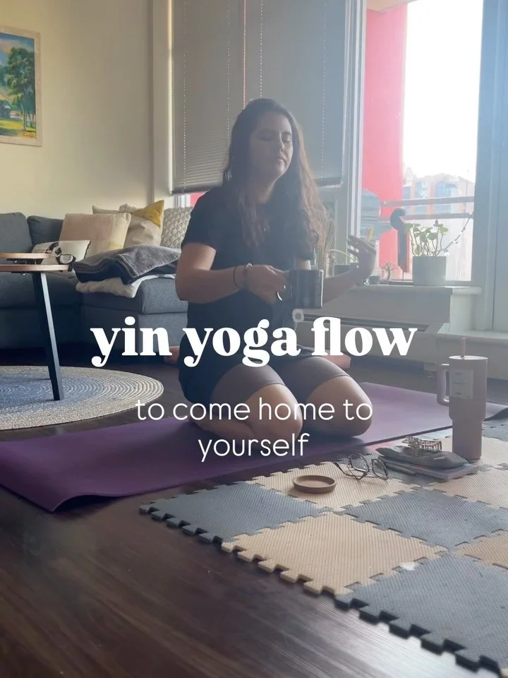 &ldquo;This is a place where I don&rsquo;t feel alone
This is a place where I feel at home&rdquo; 🎶 🏠 

Try this flow to come back to your body, breath, and center.

Grab your props, sip on some tea, and allow stillness to reveal the way back to yo