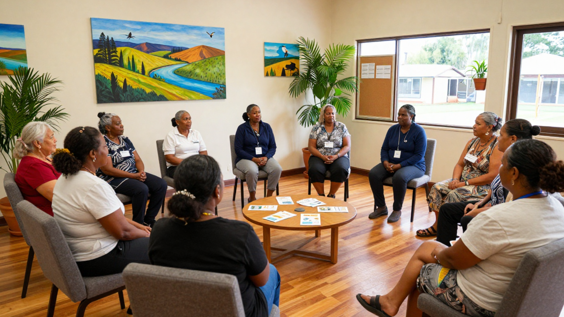 Yarning circles for medicines and health equity