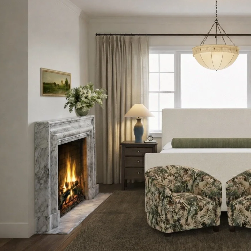 A little sneak peak of our newest furnishing project #riversedge 

Proof that timeless doesn&rsquo;t mean neutral, more like thoughtful layered and designed to last.