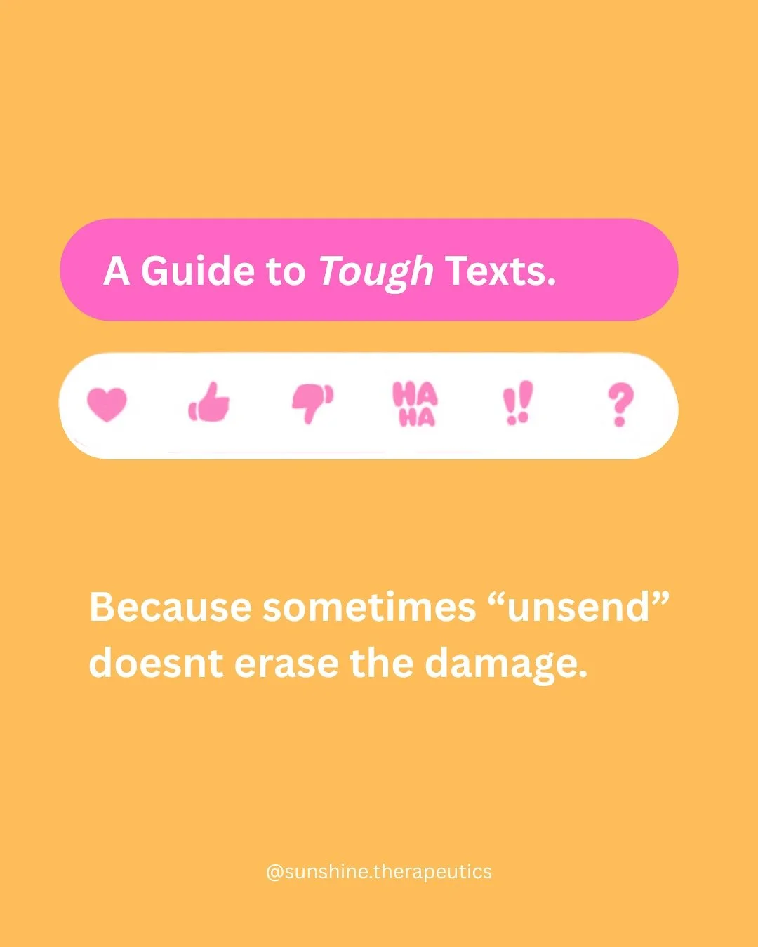 Lately I&rsquo;ve been having more client conversations surrounding &ldquo;risky&rdquo; texts&hellip; 😥

Sometimes a text can pull you out of peace or trigger old patterns. 

Here are a few guidelines to help keep the peace (within), even when your 