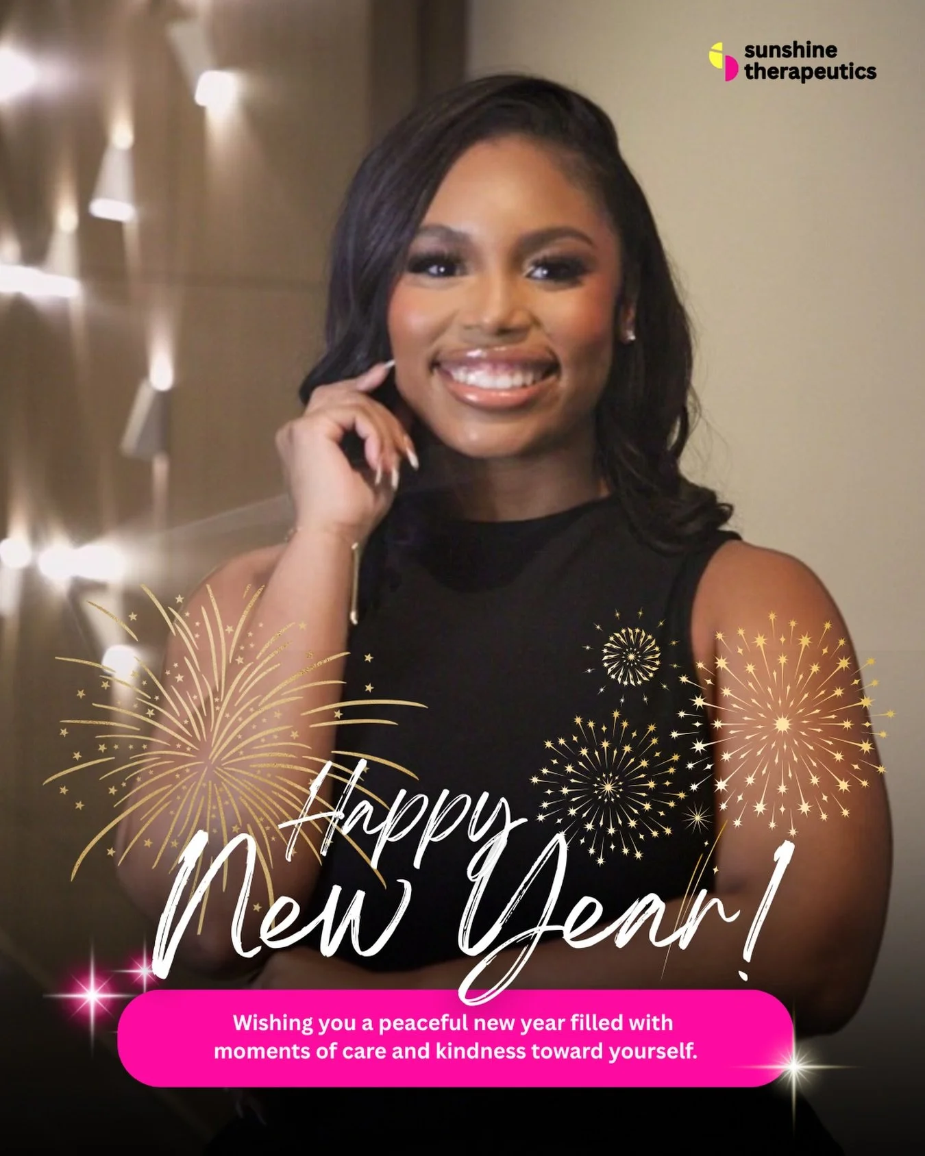 There&rsquo;s no pressure to become someone new this year. Growth can be slow and meaningful. 

Take it one day at a time. 🩷