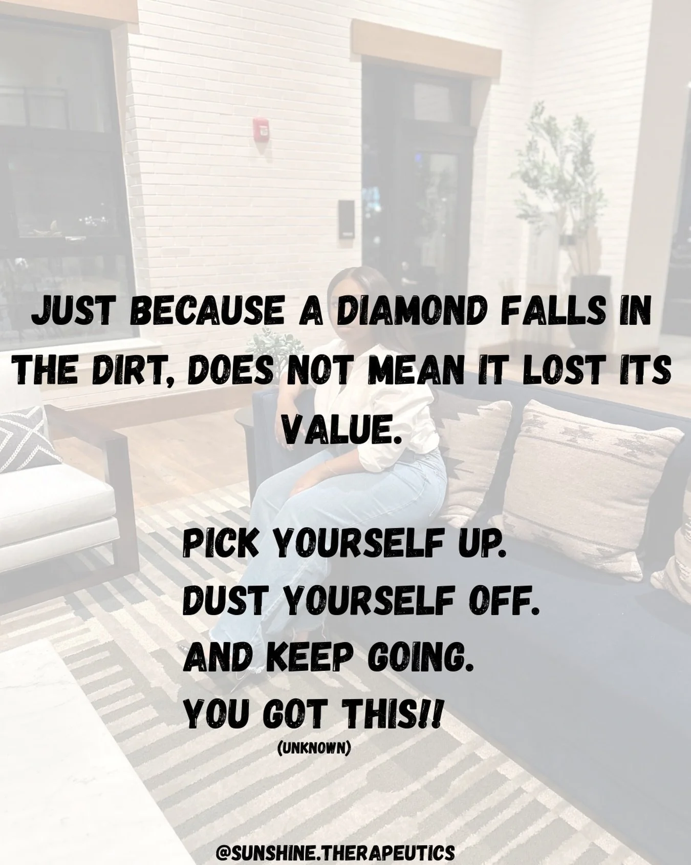 Every day you wake up, is a chance to try again!! May this week be the week you win 🏆 💪🏾