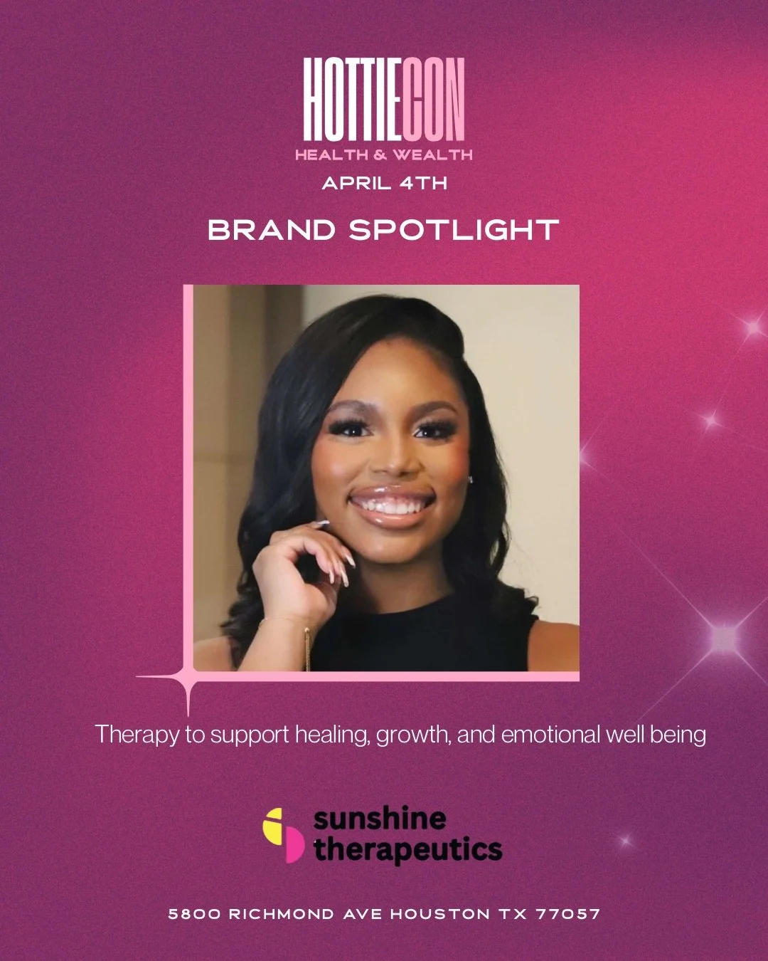 Hey Sunshine&rsquo;s ☀️
We&rsquo;re excited to be a featured brand at Hottie Con, a one day experience bringing together ambitious women, wellness, and entrepreneurs for connection, inspiration, and community. Come experience the energy in person!

?