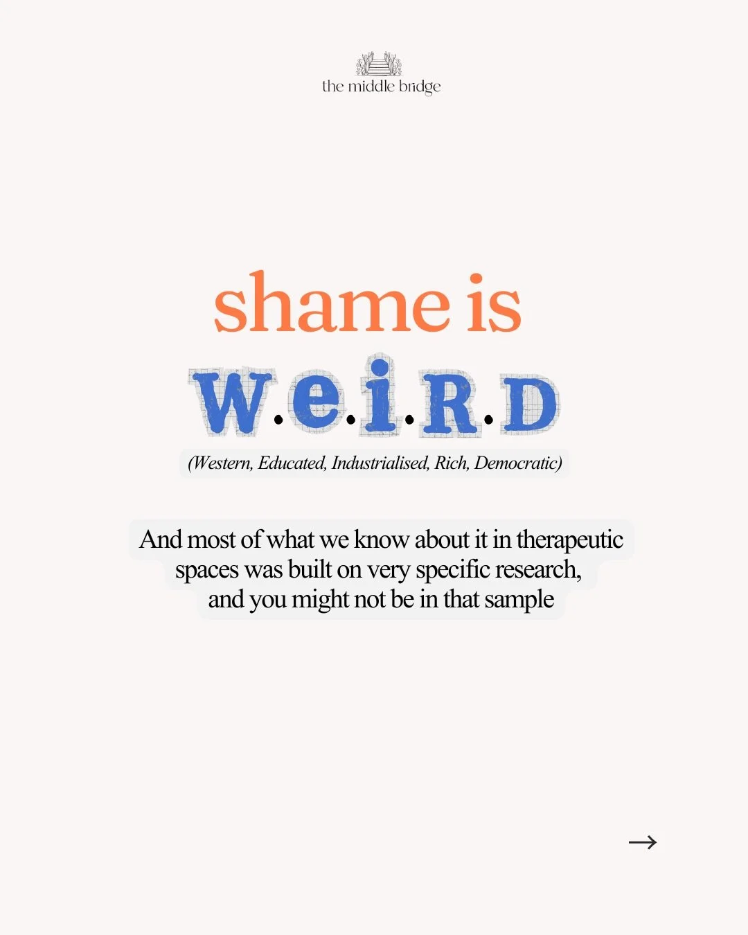 Early in my career, I was taught about shame the way most psychologists are. Internal failure of the self. The global &ldquo;I am bad.&rdquo; Something to work through toward repair. It took me longer than I&rsquo;d like to admit to name what wasn&rs
