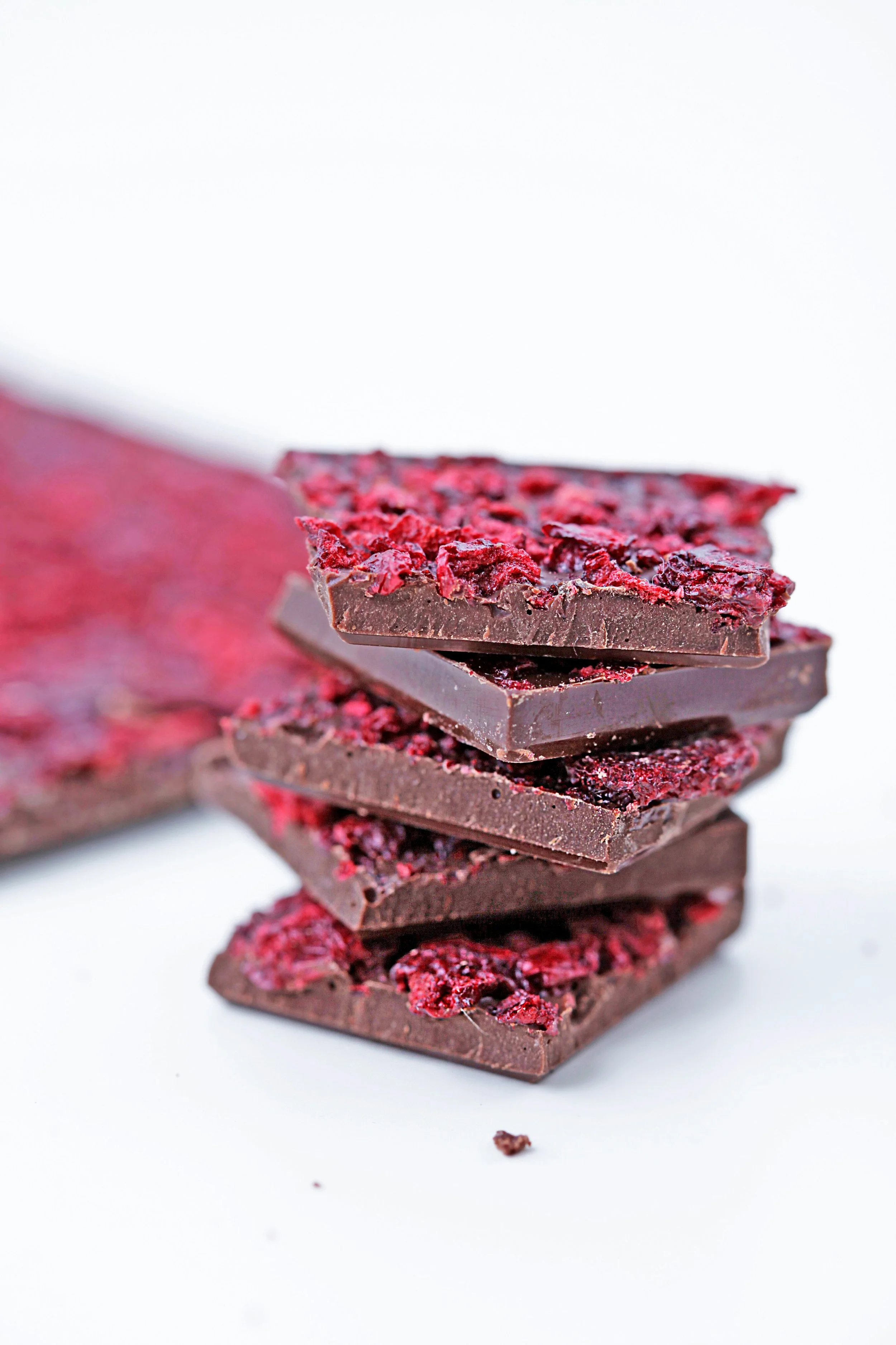 healthy sour cherry and dark chocolate chunks