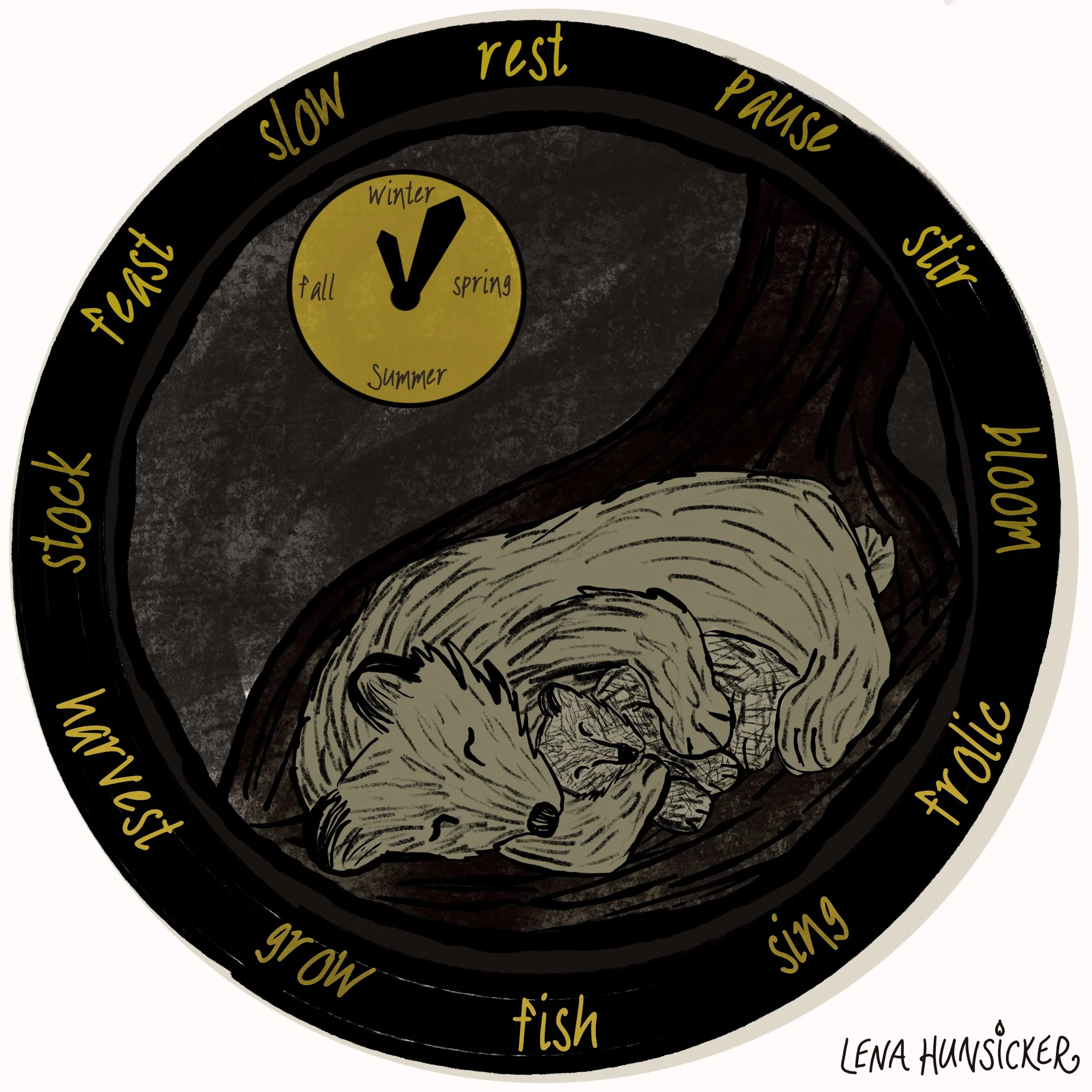 Bear Clock