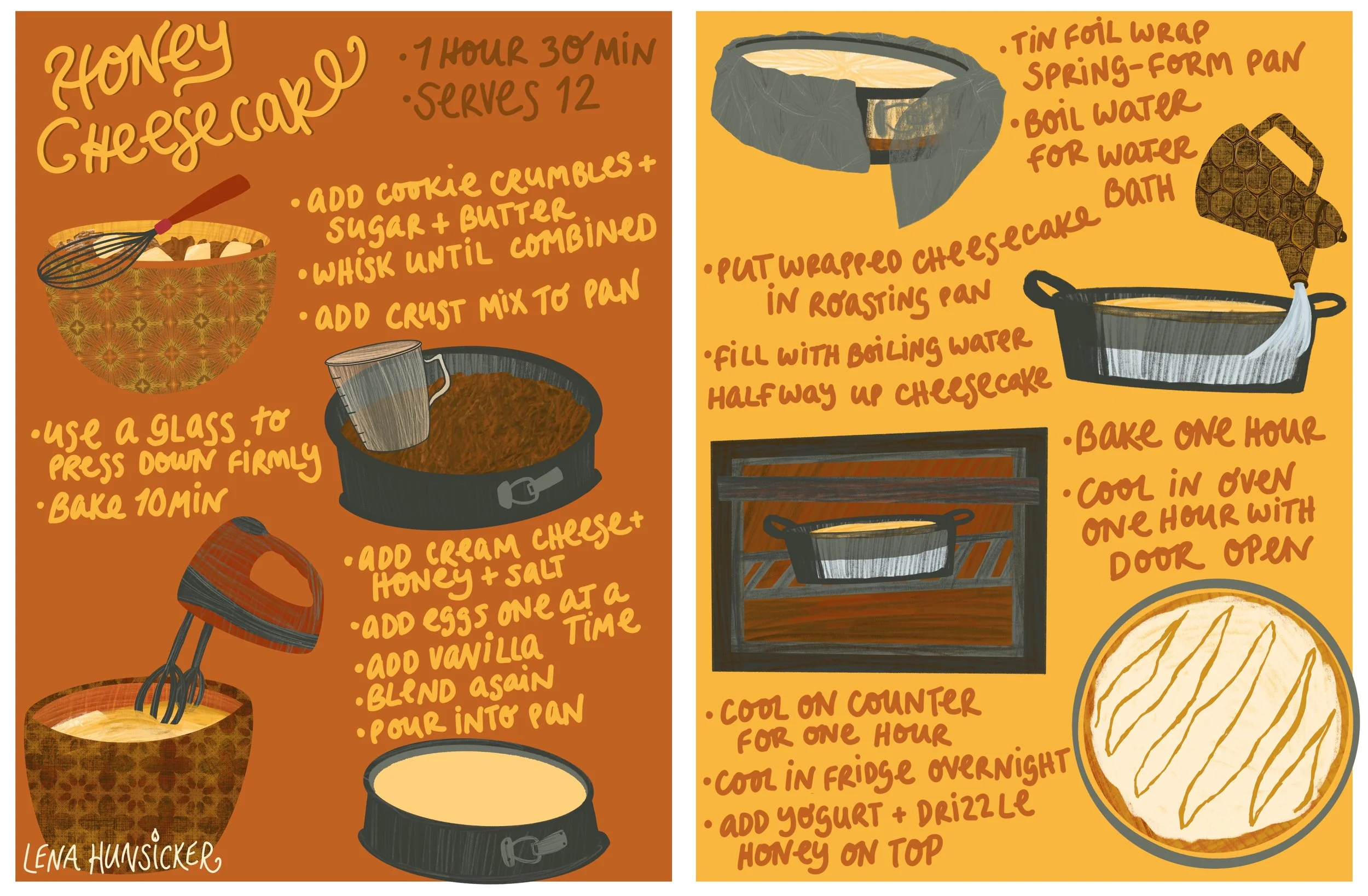 Honey Cheesecake Recipe