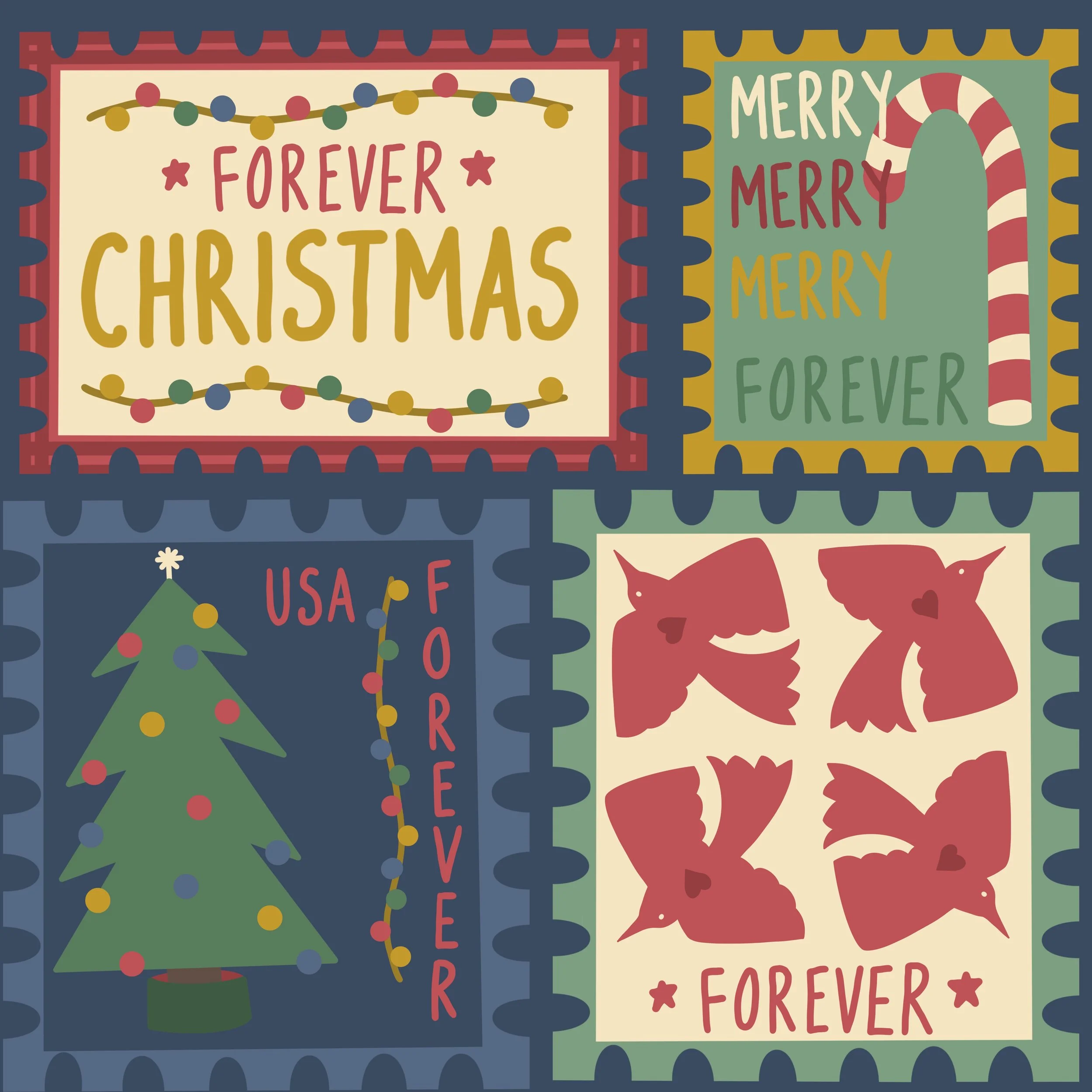 holiday and birthday art